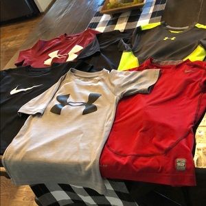 Bundle of boys athletic shirts 🎽